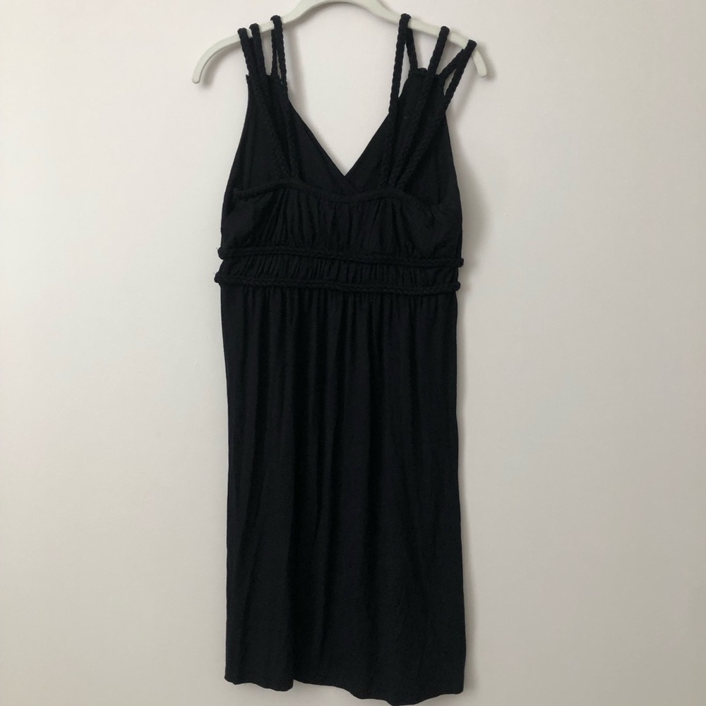 Design History Black V-Neck Sleeveless Summer Casual Dress Women’s Size M - Picture 8 of 9